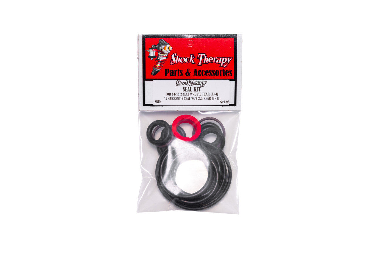 Shock Therapy Seal Kit for a Walker Evans 2.5 inch UTV Shock with a 3/4 inch diameter shaft