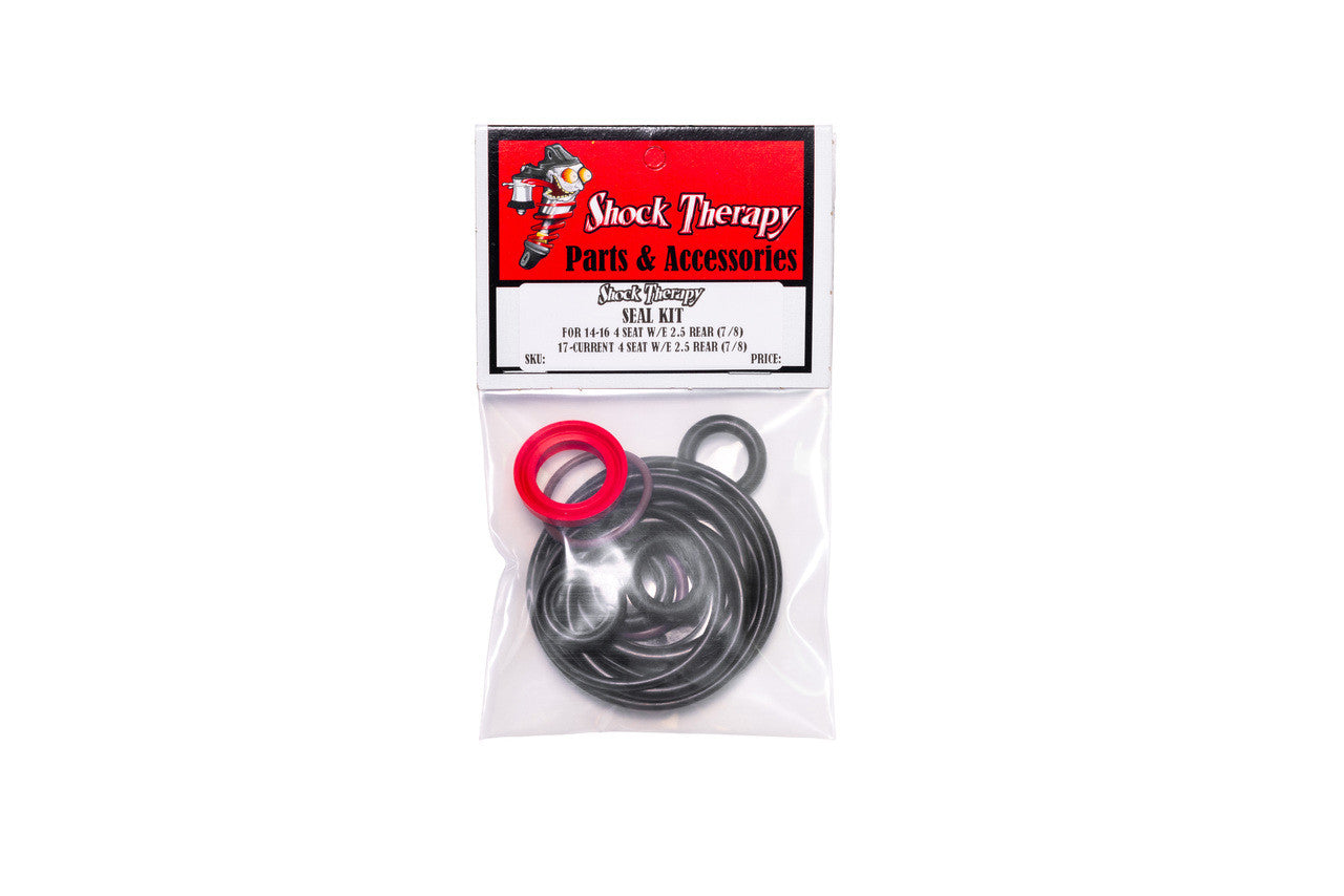Shock Therapy Seal Kit for a Walker Evans 2.5 inch UTV Shock with a 7/8 inch diameter shaft