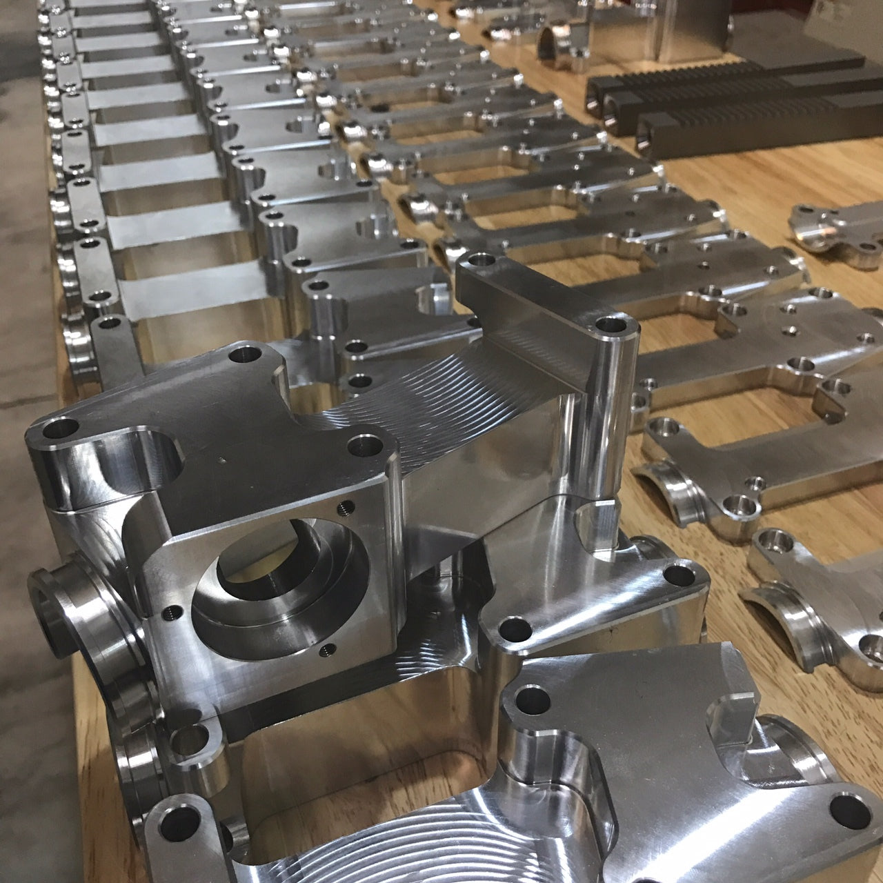 Fresh CNC rack bodies