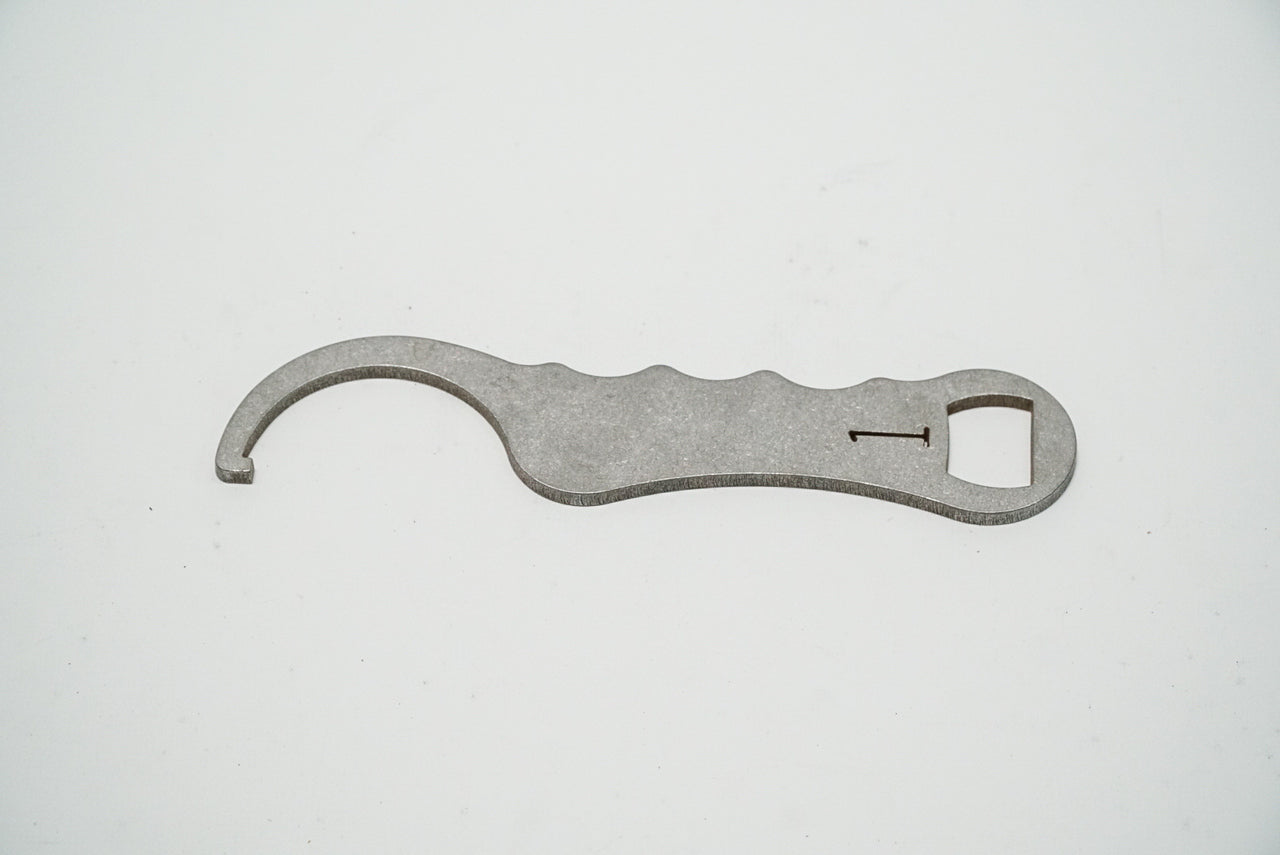 Spanner wrench to adjust your ride height